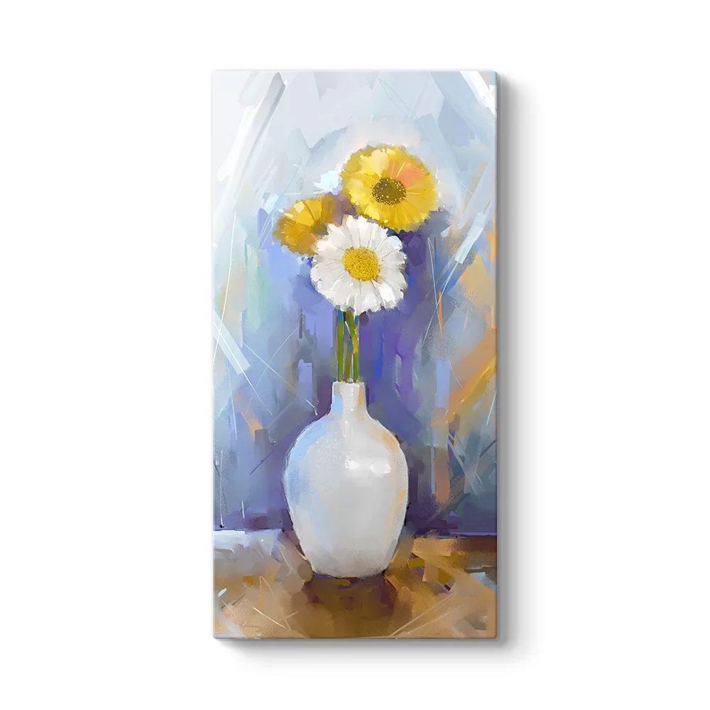 Yağlıboya Çiçek Tablosu - Model 7